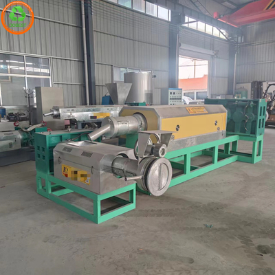 quality 트리플 스크루 디자인 폐기물 PP PE HDPE LDPE 필름 플라스틱 재활용 펠릿 제조 기계 factory